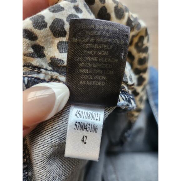 NWOT White House Black Market Medium Wash Women's Contour Jeans Size 8 - Picture 5 of 9